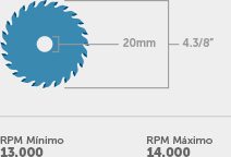 RPM - 13.000 - 14.000